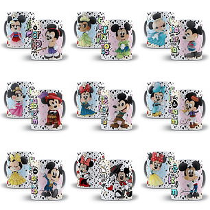20 Artes para Caneca Almofada Mickey Apaixonado Arquivo em Jpge/Png