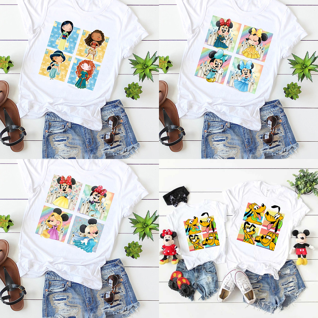 35 Artes para Camisa Personagens Arquivo em Jpge/Png 2