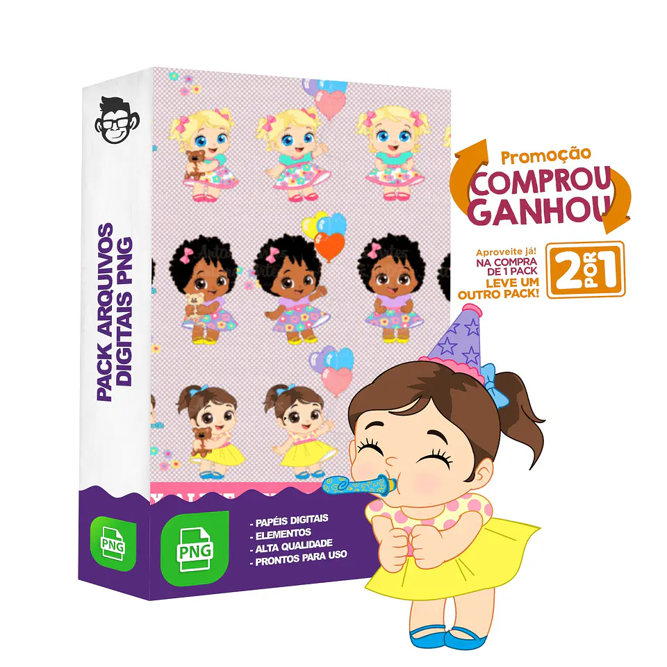 Kit Digital Baby Alive sem fundo Png 1