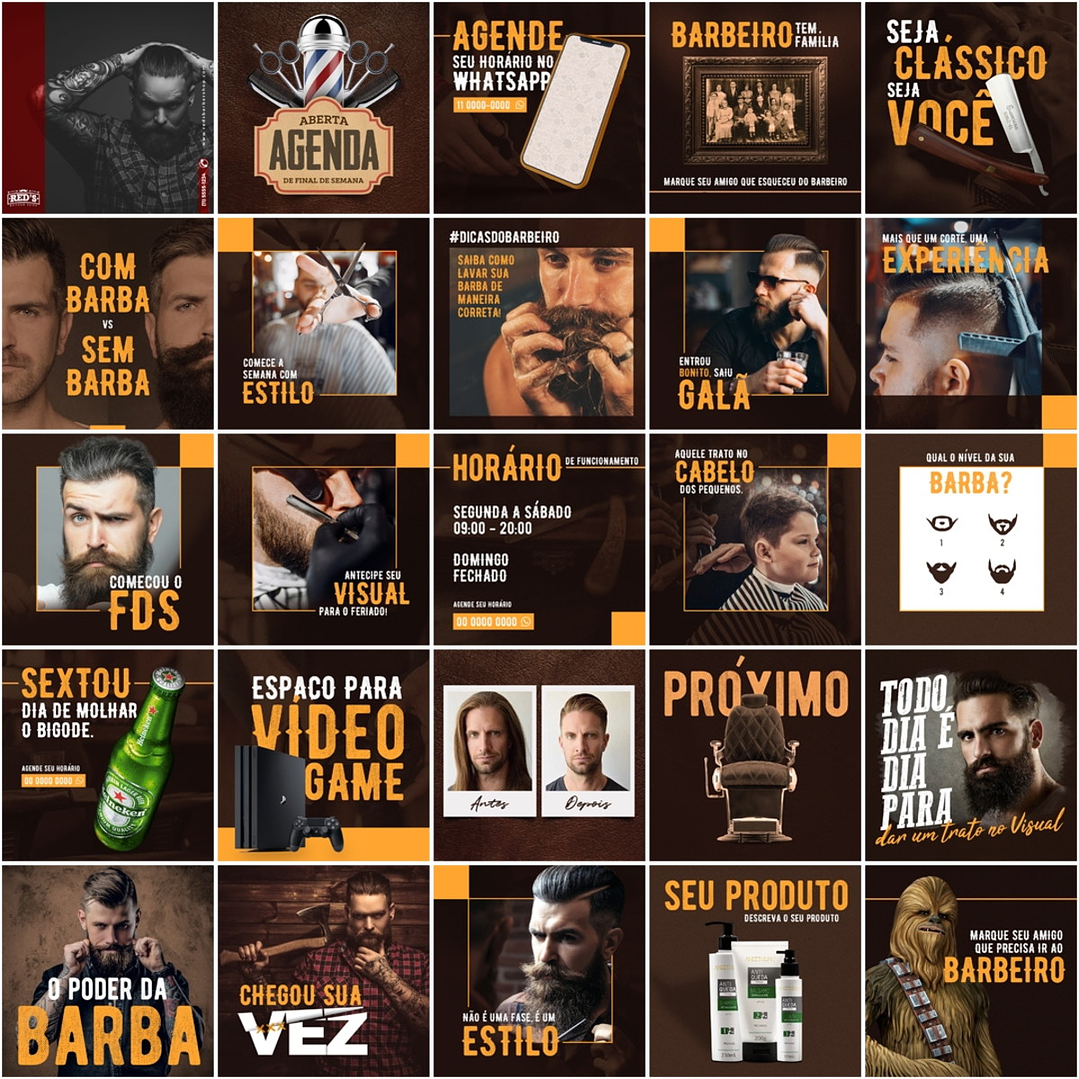 230 Artes Mídias Sociais Templates Editáveis Photoshop 3