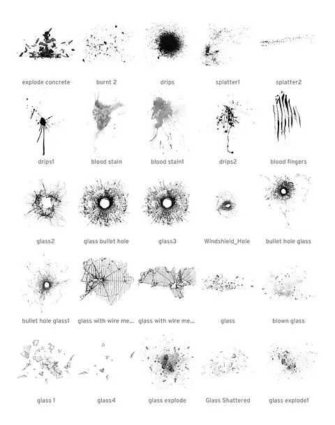 400 Brushes e Lens para Photoshop