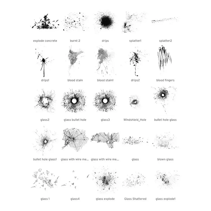 400 Brushes e Lens para Photoshop 1