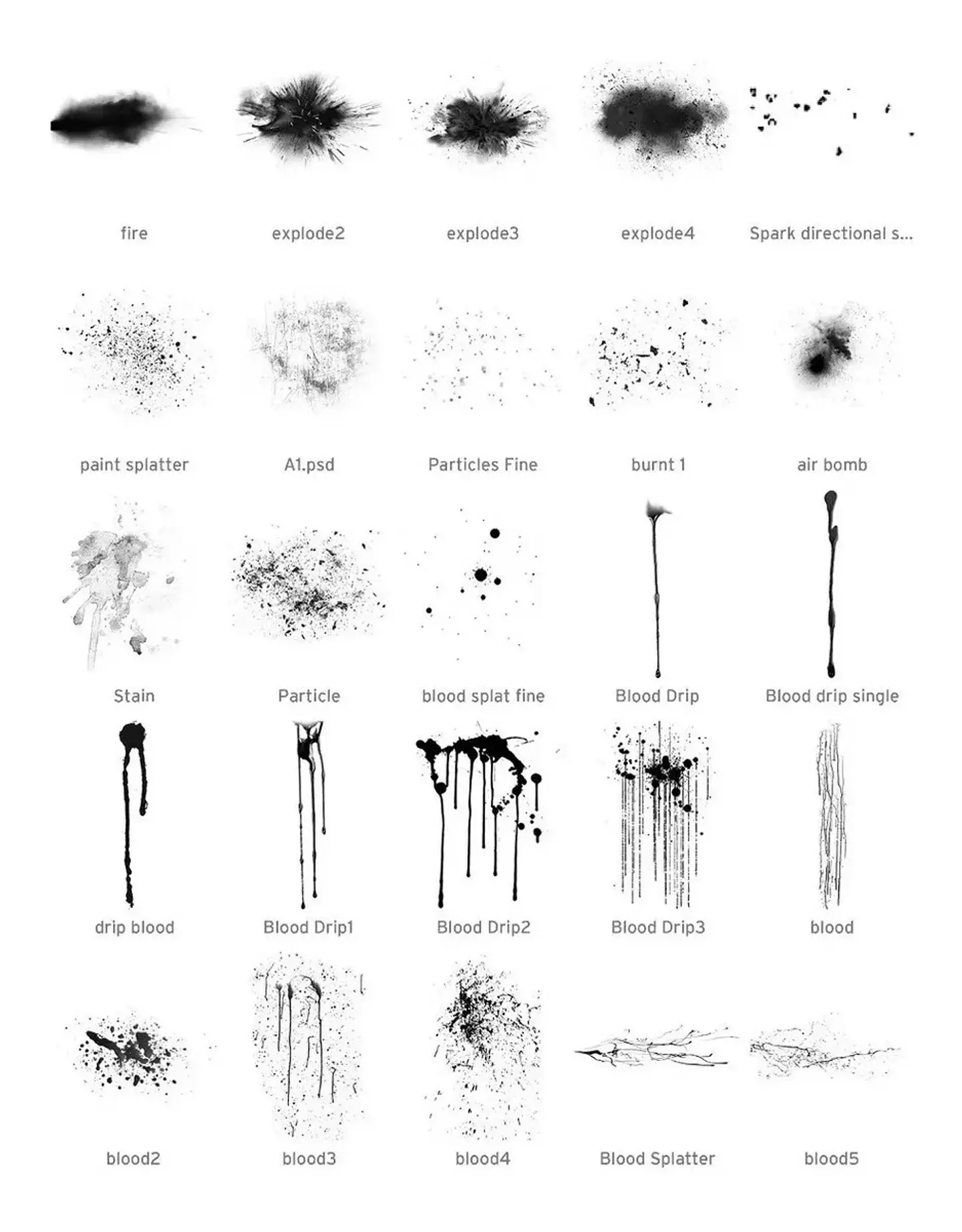400 Brushes e Lens para Photoshop 2