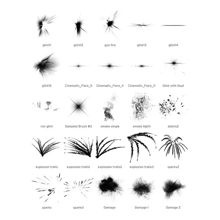 400 Brushes e Lens para Photoshop 3