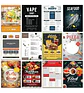 500 Artes Cardapio Menus Alimentos Editáveis Photoshop - Thumbnail 2