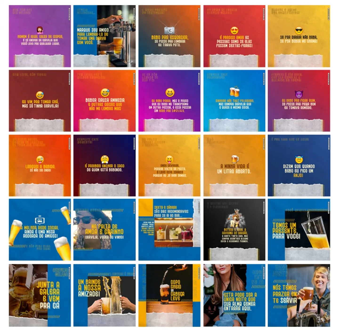 130 Artes Mídias Sociais Cervejaria Bar Bares Distribuidora de Bebidas Editáveis Photoshop 2