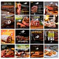 50 Artes Mídias Sociais Churrascaria Carnes Editáveis Photoshop - Thumbnail 2