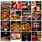50 Artes Mídias Sociais Churrascaria Carnes Editáveis Photoshop - Thumbnail 3