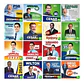 80 Artes Mídias Sociais Campanha Politica Eleitoral Editáveis Corel Draw - Thumbnail 1