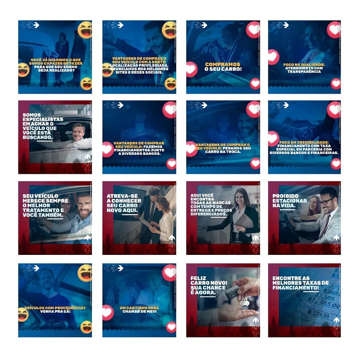 130 Artes Mídias Sociais Concessionaria Editáveis Photoshop 5
