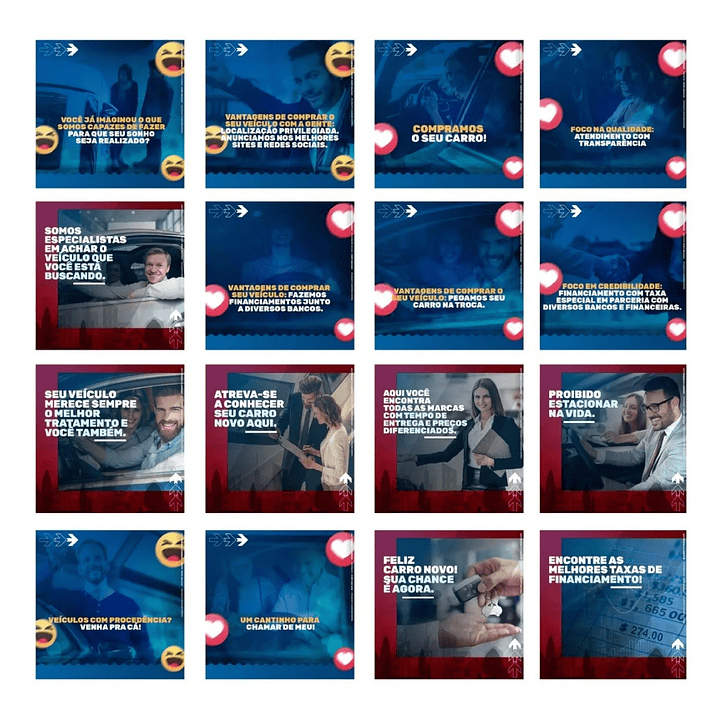 130 Artes Mídias Sociais Concessionaria Editáveis Photoshop 5