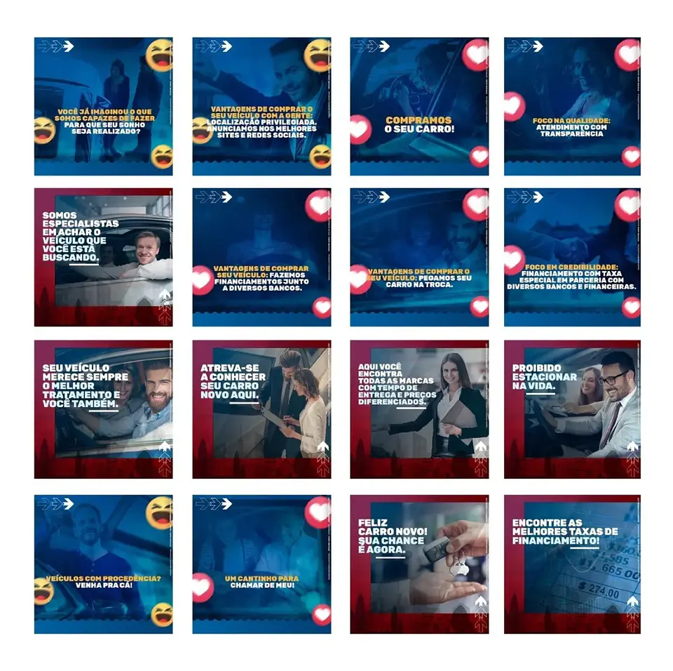 130 Artes Mídias Sociais Concessionaria Editáveis Photoshop 5