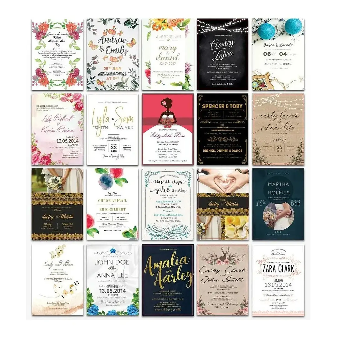 150 Artes Flyers Panfletos Convites Casamento Editáveis Photoshop 2