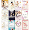 150 Artes Flyers Panfletos Convites Casamento Editáveis Photoshop