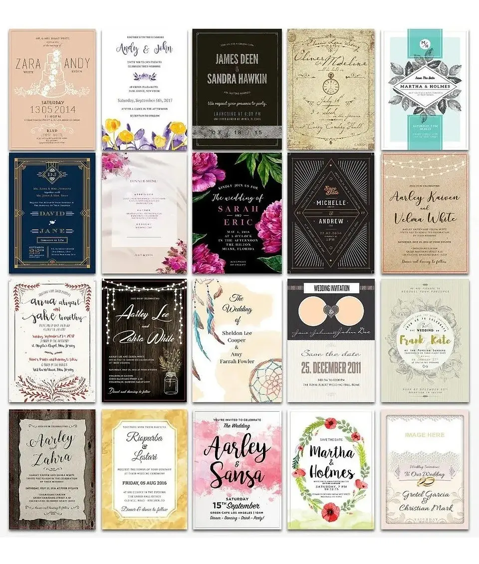 150 Artes Flyers Panfletos Convites Casamento Editáveis Photoshop 4