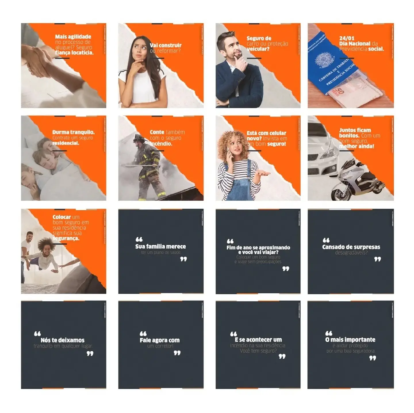 130 Artes Mídias Sociais Corretora de Seguros Editáveis Photoshop 5