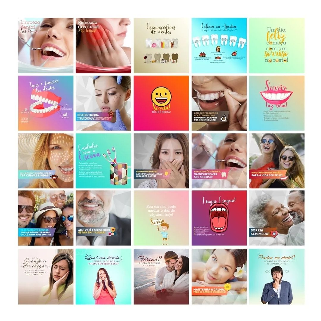 140 Artes Mídias Sociais Templates Editáveis Photoshop 3