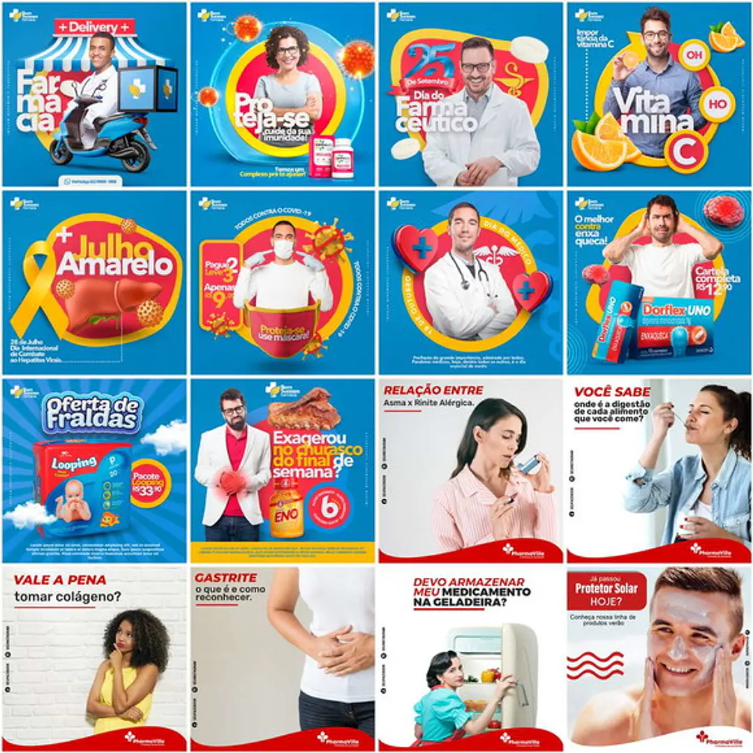 70 Artes Mídias Sociais Templates Editáveis Photoshop 1