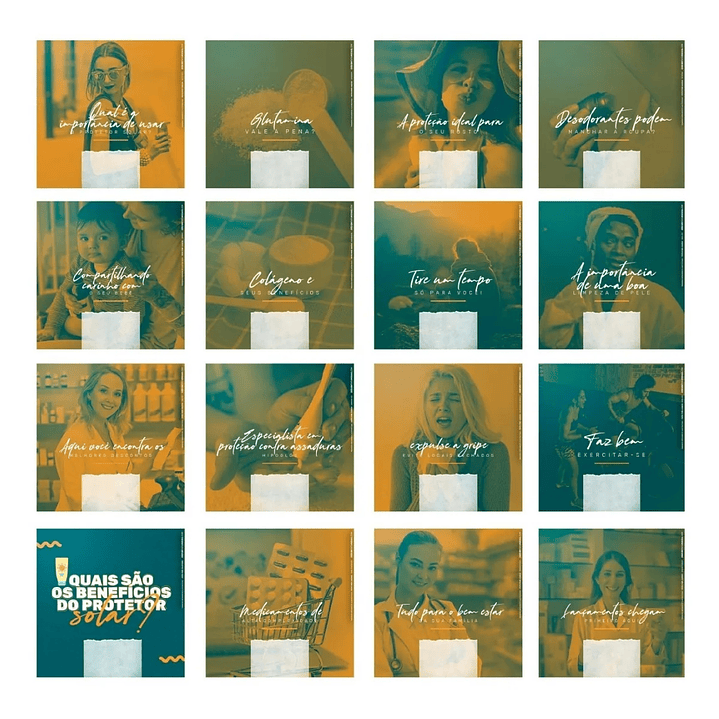 130 Artes Mídias Sociais Farmacia Editáveis Photoshop 1