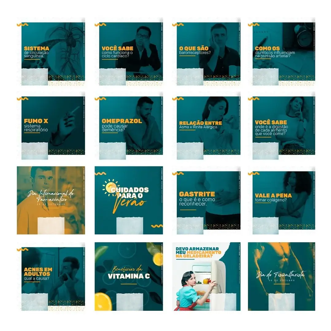 130 Artes Mídias Sociais Farmacia Editáveis Photoshop 3
