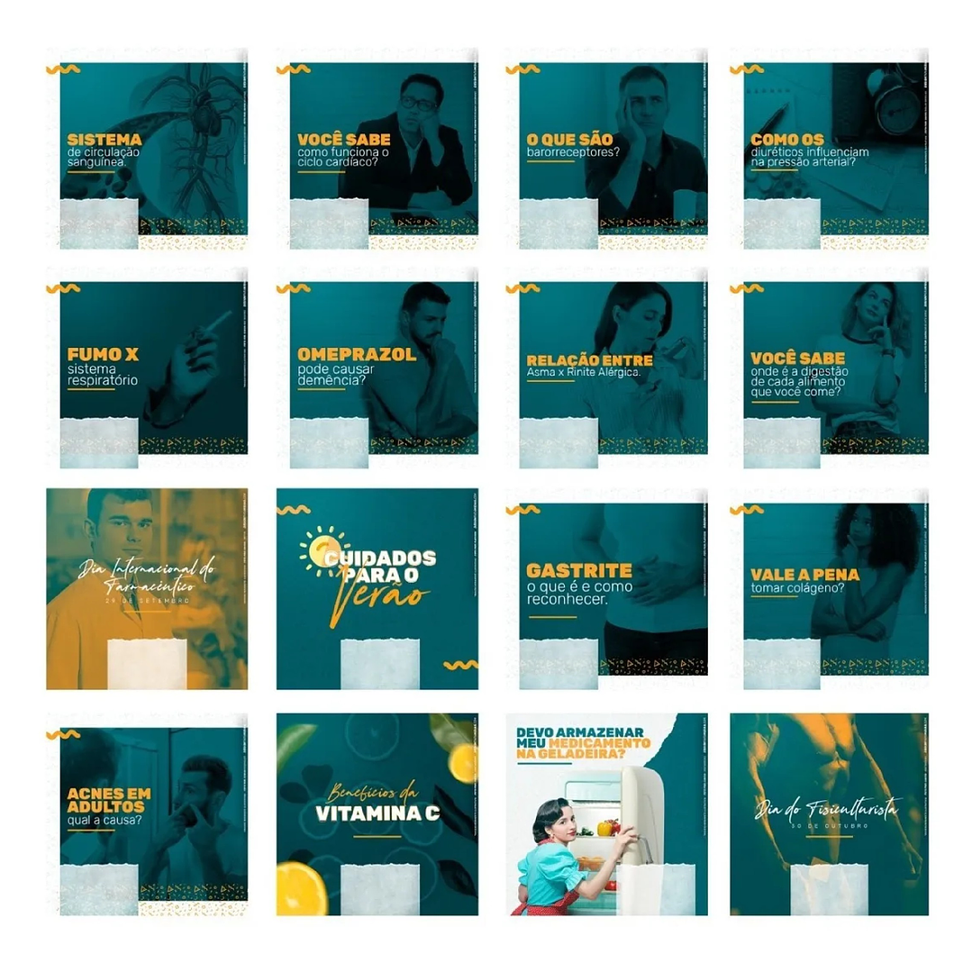 130 Artes Mídias Sociais Farmacia Editáveis Photoshop 3