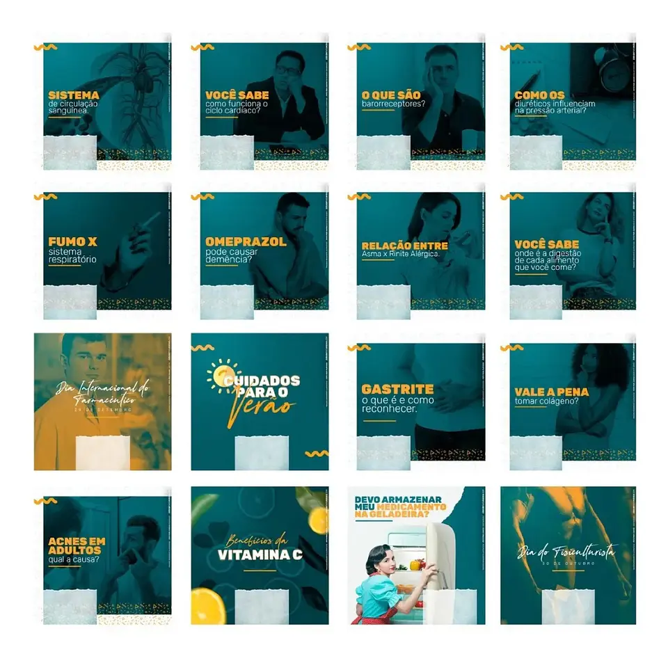 130 Artes Mídias Sociais Farmacia Editáveis Photoshop 3
