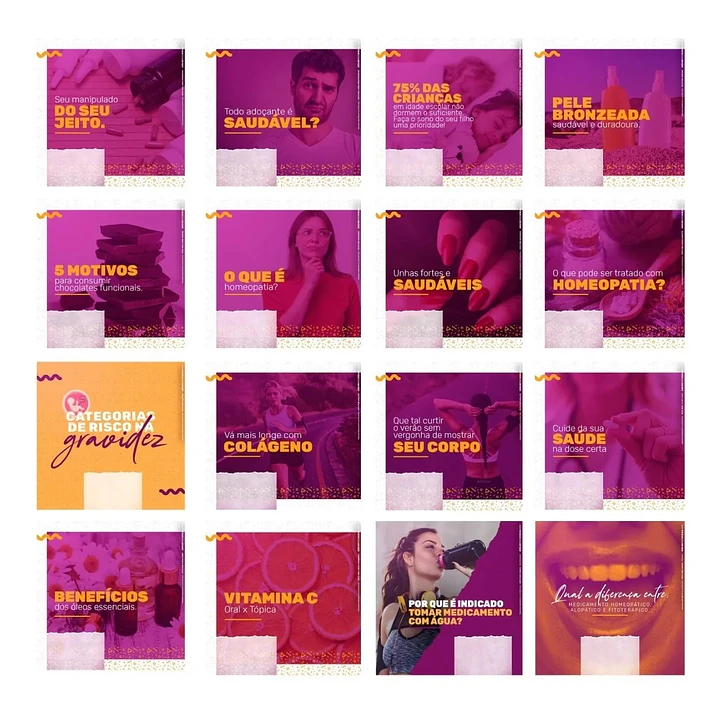 130 Artes Mídias Sociais Farmacia de Manipulação Editáveis Photoshop 3