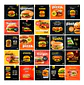 110 Artes Mídias Sociais Hamburgueria Editáveis Photoshop - Thumbnail 2