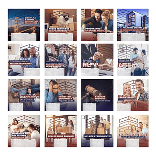 130 Artes Mídias Sociais Imobiliaria Editáveis Photoshop