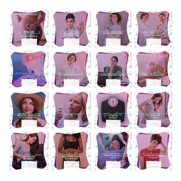 130 Artes Mídias Sociais Obstetrícia Obstetra Editáveis Photoshop 3