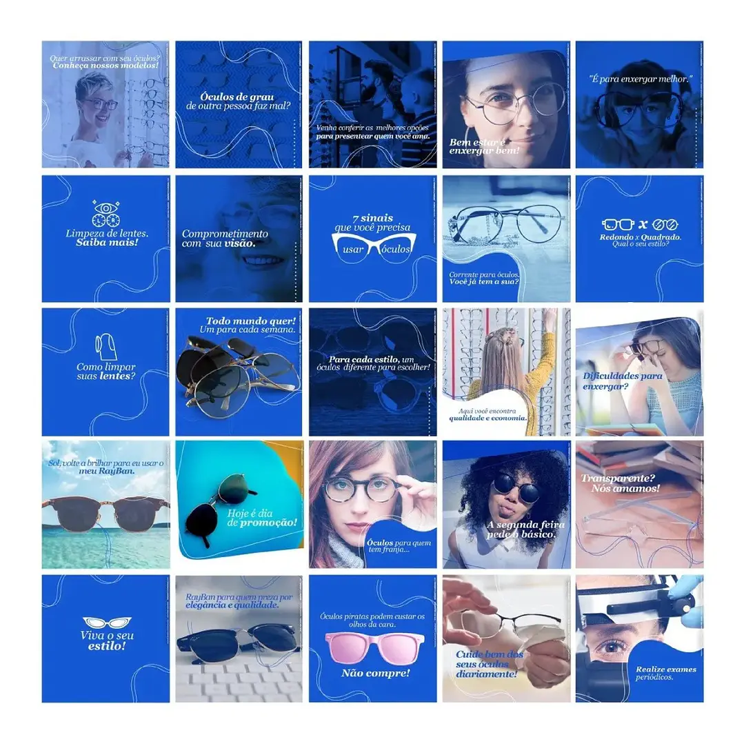 130 Artes Mídias Sociais Óticas Editáveis Photoshop 3