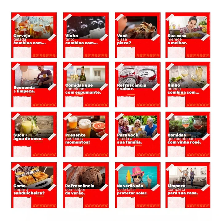 130 Artes Mídias Sociais Supermercados Editáveis Photoshop + Png 4