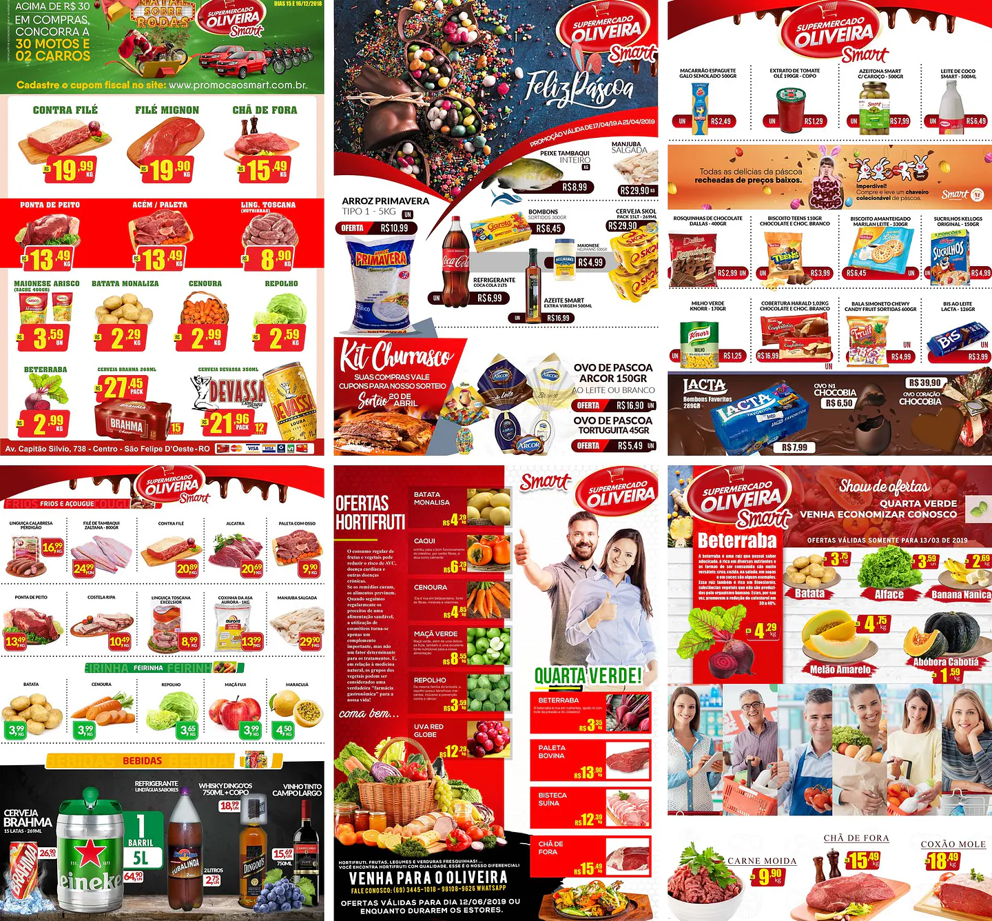 220 Artes Mídias Sociais Supermercados Editáveis Photoshop + Png 5