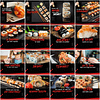 50 Artes Mídias Sociais Sushi Editáveis Photoshop + Png