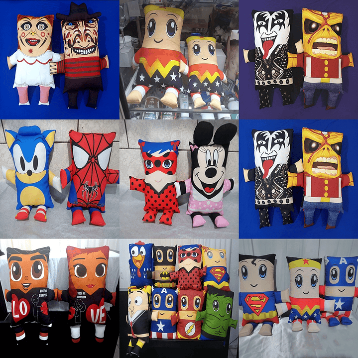 80 Artes para Naninhas Personalizadas Sublimação Editável em Corel Draw 2