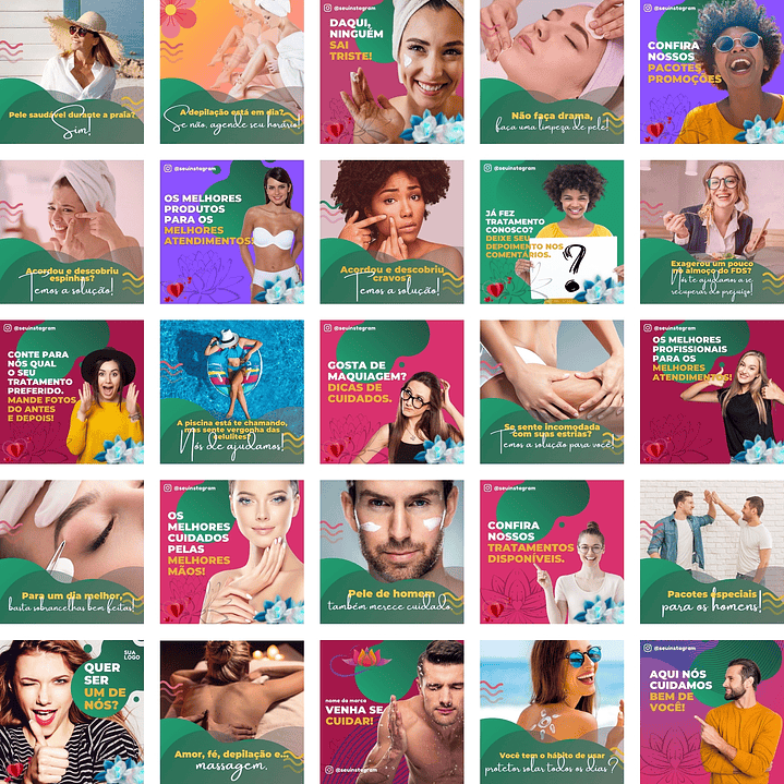 Pack Canva Estética Templates Editáveis 290 Artes + Bônus 3