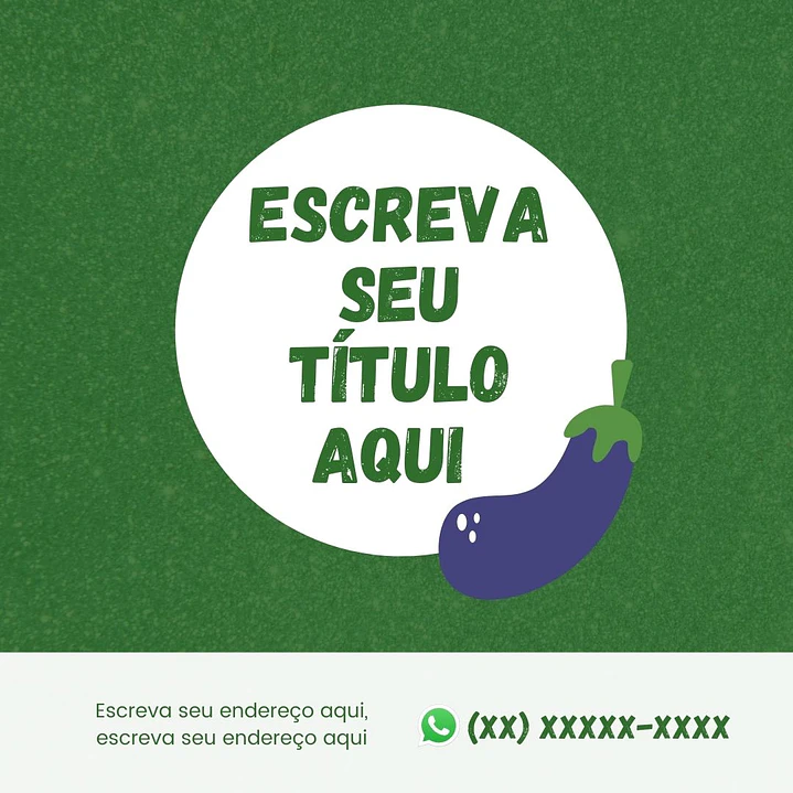 Pack Canva Hortifruti Sacolão Feira Templates Editáveis 12 Artes + Bônus 4