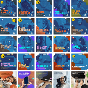 Pack Canva Assistência Técnica de Celular 3.0 Templates Editáveis 100 Artes + Bônus