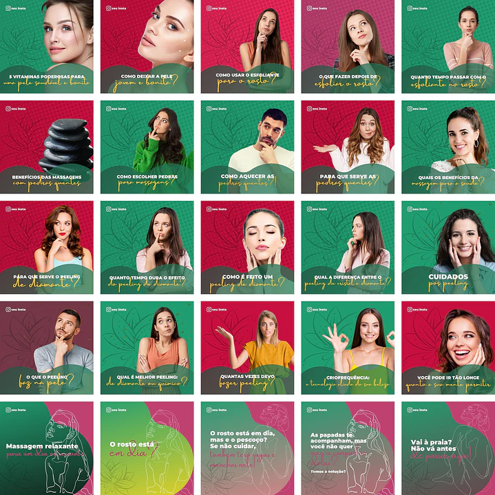 Pack Canva Estética Templates Editáveis 100 Artes + Bônus 2