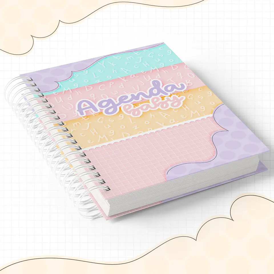 Agenda Baby Menina Pdf Donwload Baixar Grátis 1