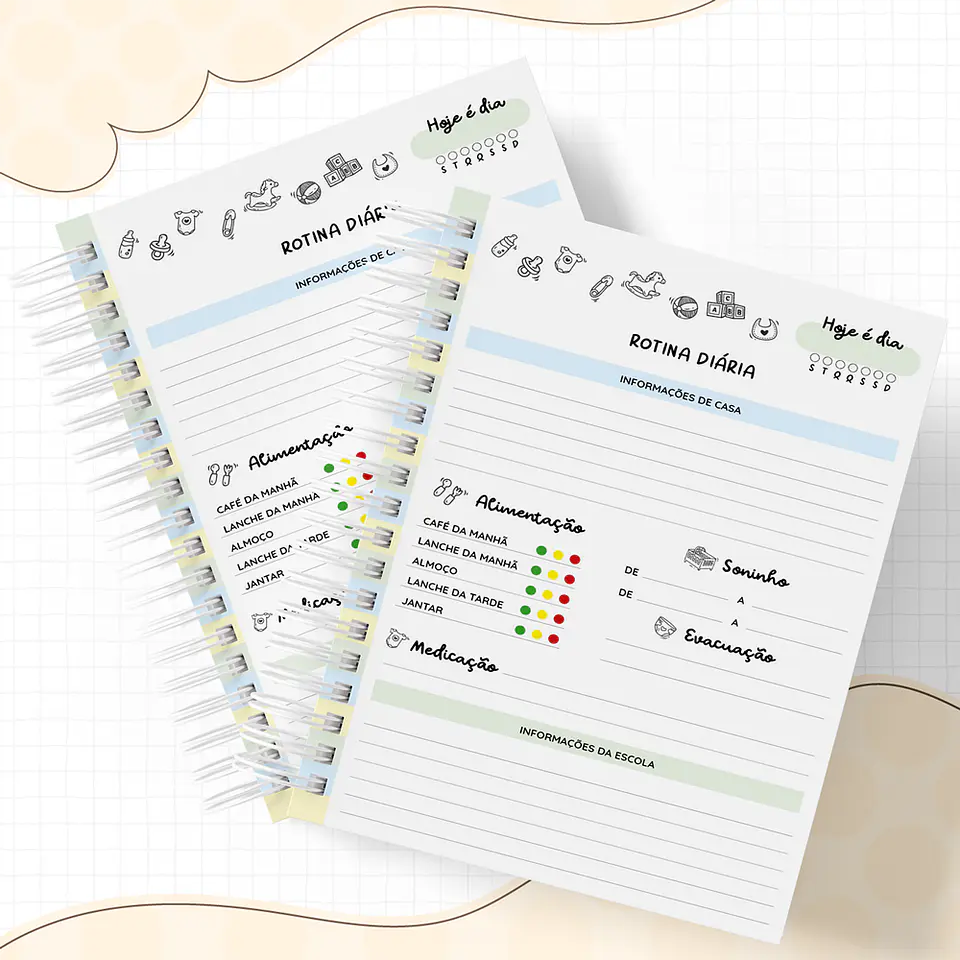 Agenda Baby Menina Pdf Donwload Baixar Grátis 3