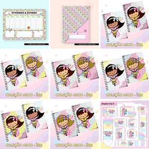 Pacote Sublimação Volta as Aulas Completo em PDF e JPG 2022