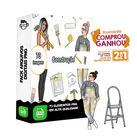 Kit Digital Construção Construtora sem fundo Png