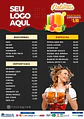 Pack Canva Cardápios Menus Templates Editáveis 10 Artes - Thumbnail 3