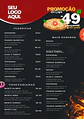 Pack Canva Cardápios Menus Templates Editáveis 10 Artes - Thumbnail 6