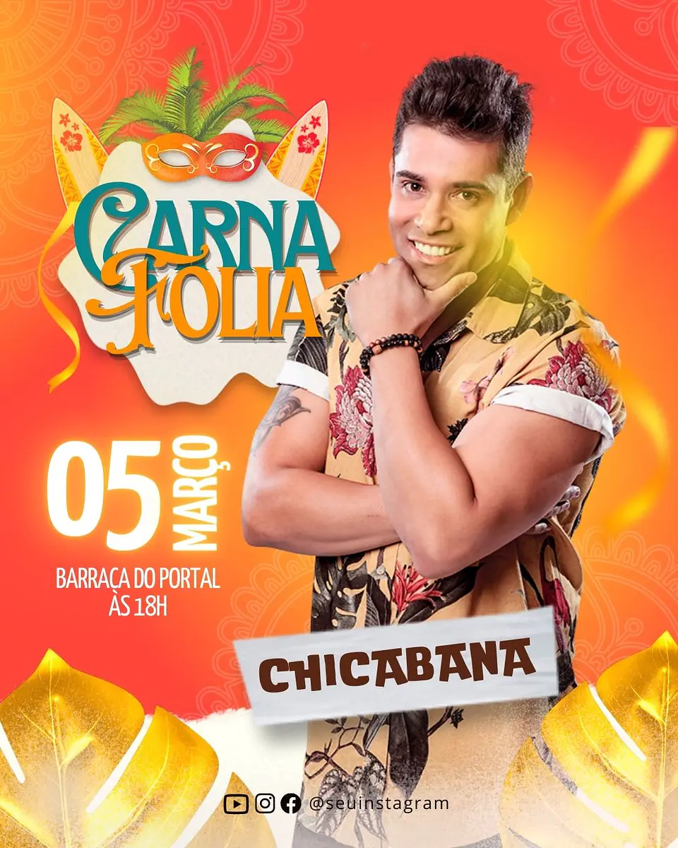Pack Canva Carnaval Templates Editáveis 24 Artes + Bônus 5
