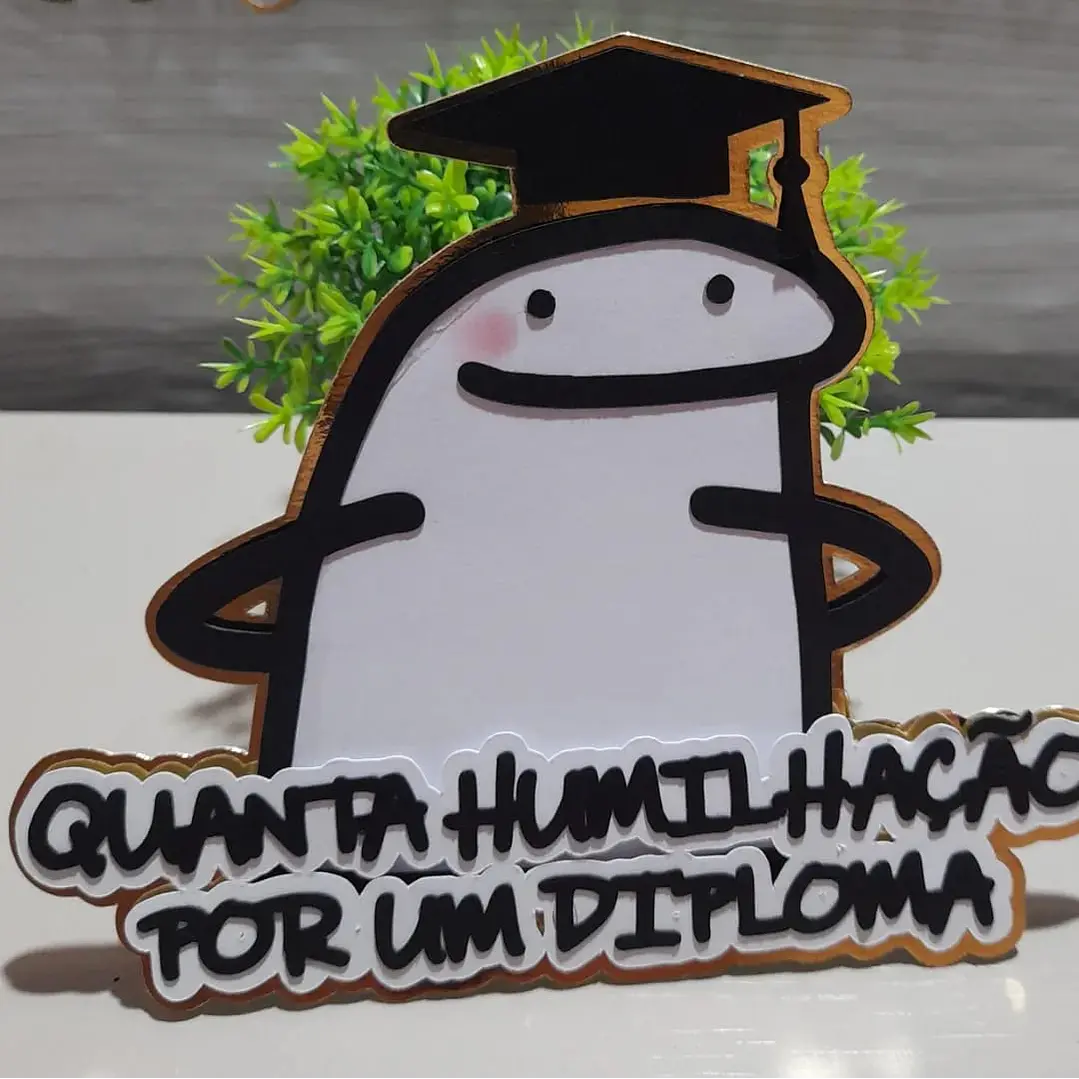 Kit 16 Arquivos Topper Topo De Bolo Bento Flork Memes Studio 7
