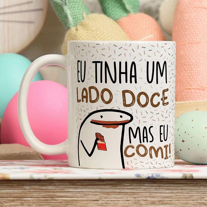 12 Artes Caneca Flork Páscoa Editável Corel Draw + Png 11