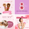 Pack Canva Dia das Mulheres Templates Editáveis 10 Artes + Bônus