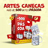 Mega Pacote Artes para Caneca Páscoa Arquivo em Jpge/Png